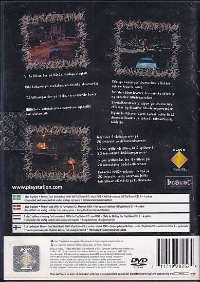 Twisted Metal Black - PS2 (Genbrug)